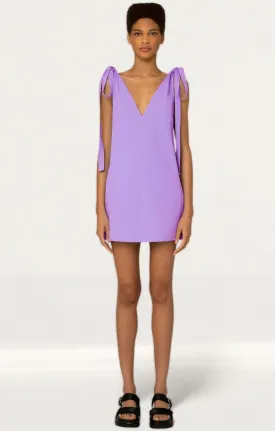 Amy Lynn Lilac Jagger Bow Tie Dress