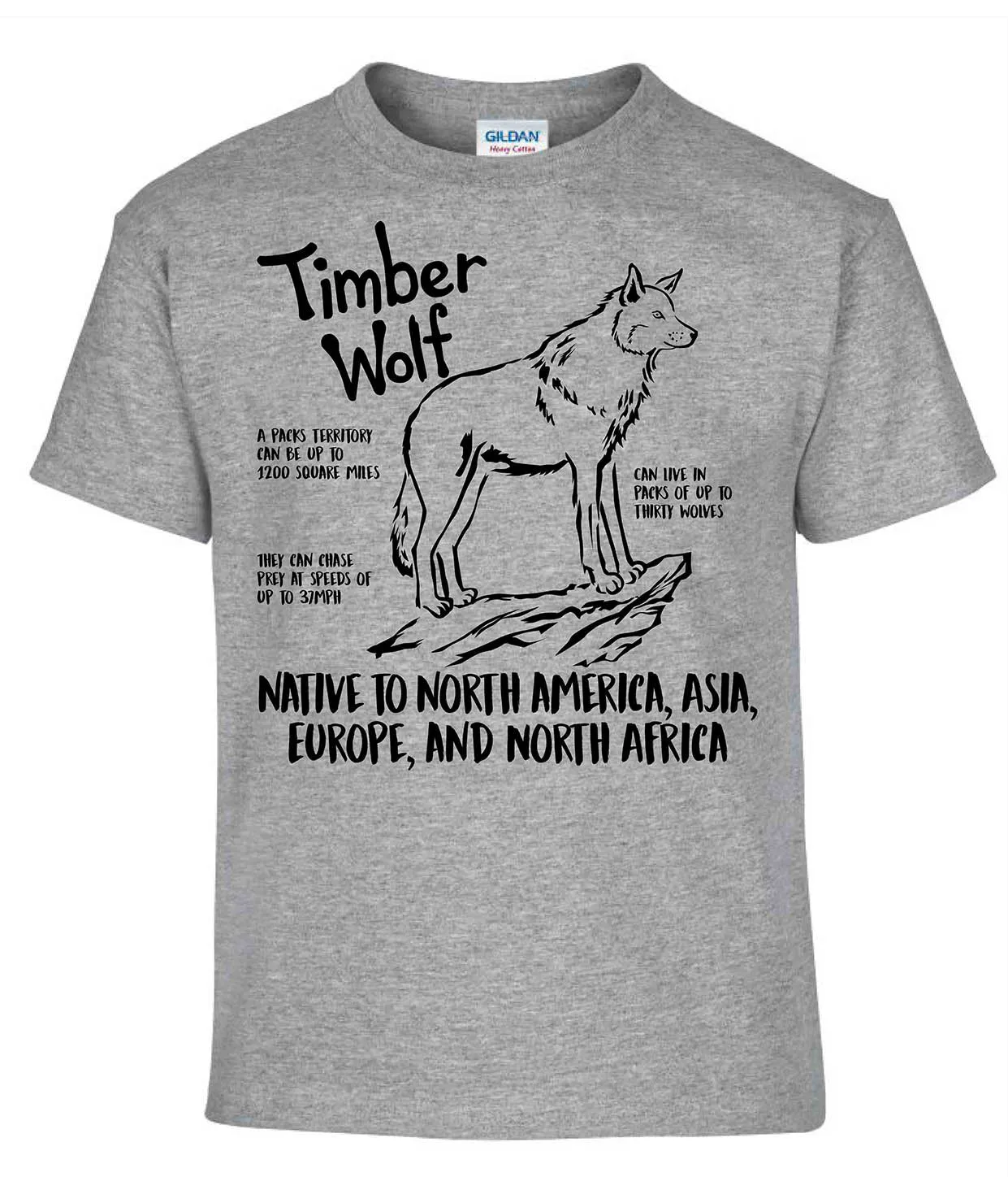 'Animal Facts' T-shirts