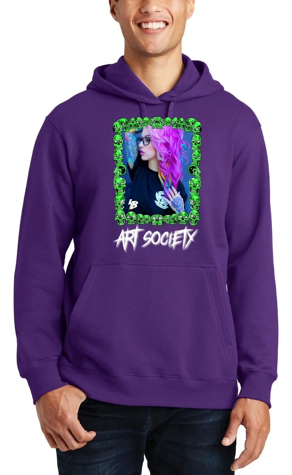 Art Society BAILEY SHOW VOL. 1 HOODIE PURPLE