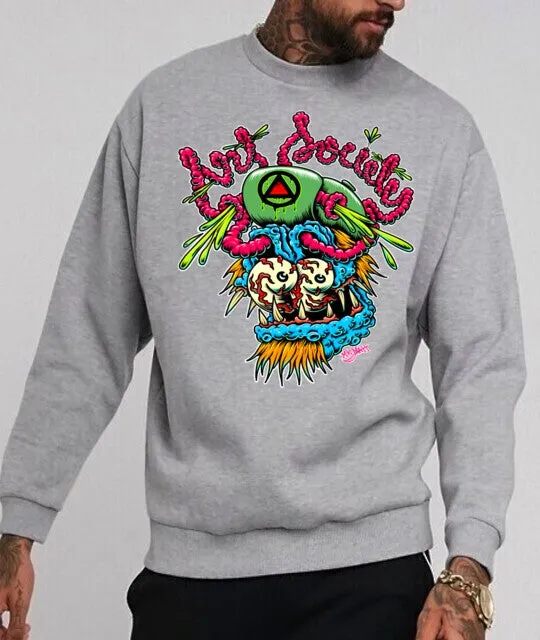 Art Society BRAINZ SWEATER GREY