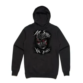 Art Society x Retro Kings x ATTARD MASK HOODIE BLACK