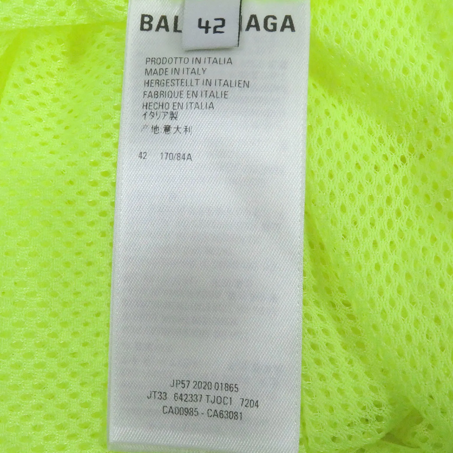 Balenciaga Polyester Tracksuit Jacket 42/46