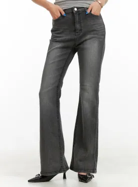 Basic Low Rise Bootcut Jeans CY431