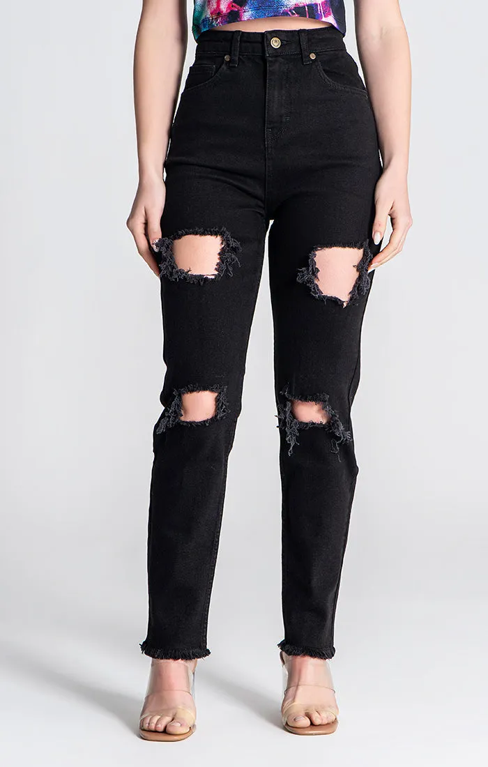 Black Ripped Jeans