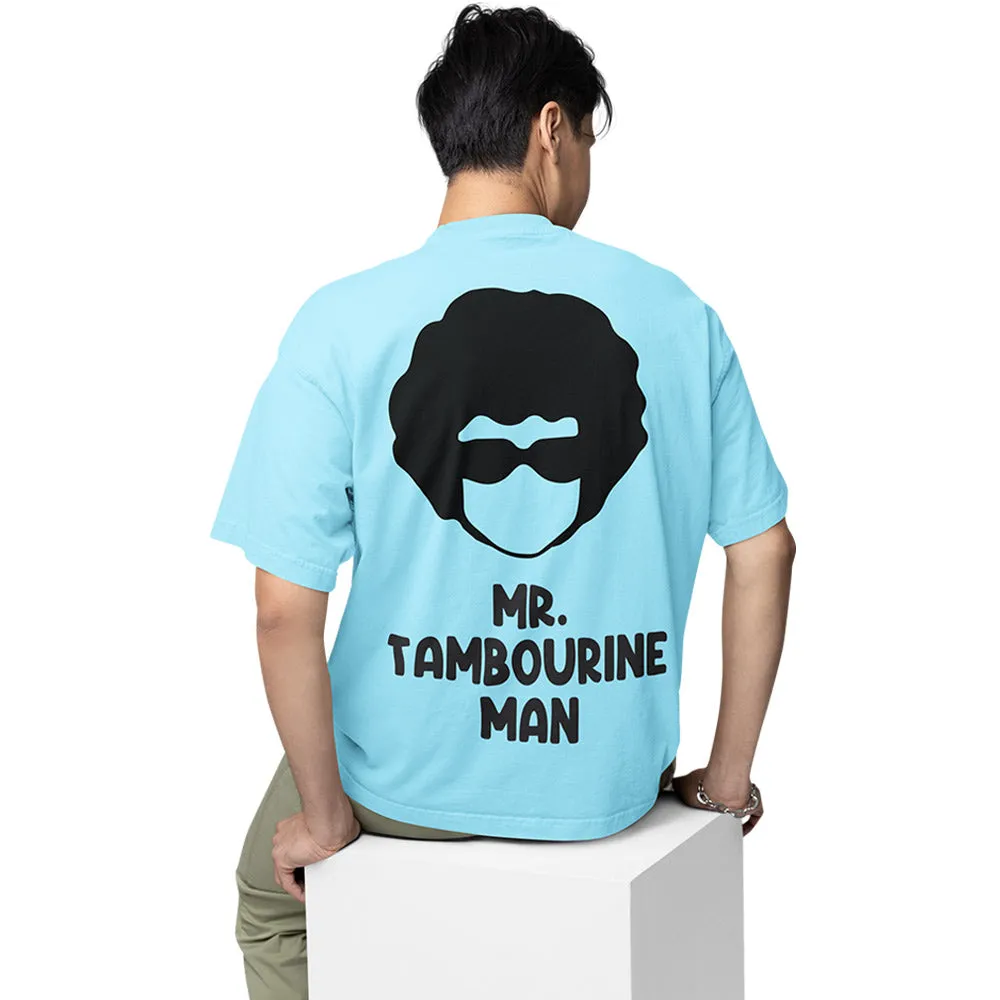 Bob Dylan Oversized T shirt - Mr. Tambourine Man