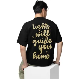 Coldplay Oversized T shirt - Lights Will Guide You Home