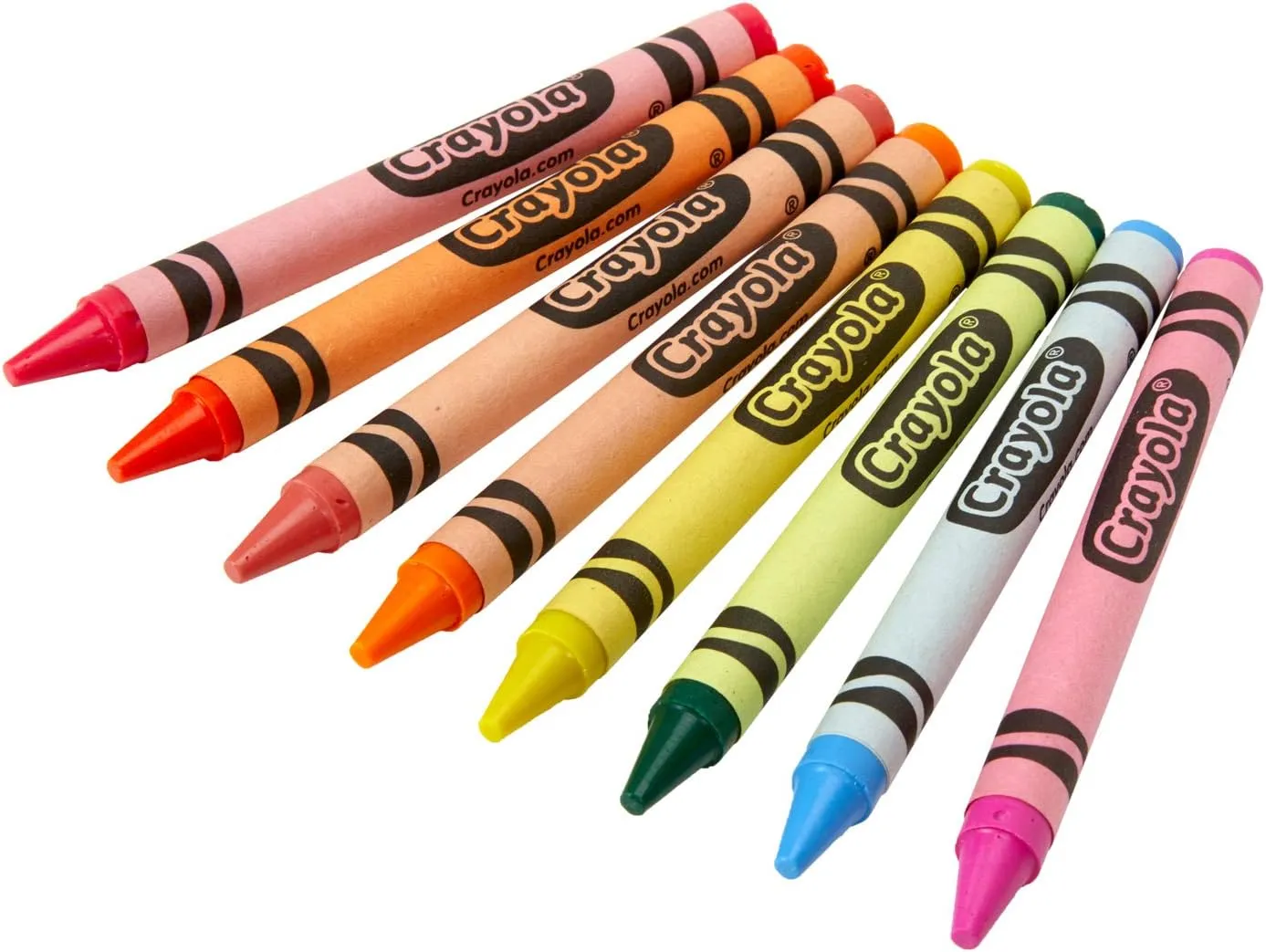 Crayola Neon Crayons Nontoxic Pack of 8 53418