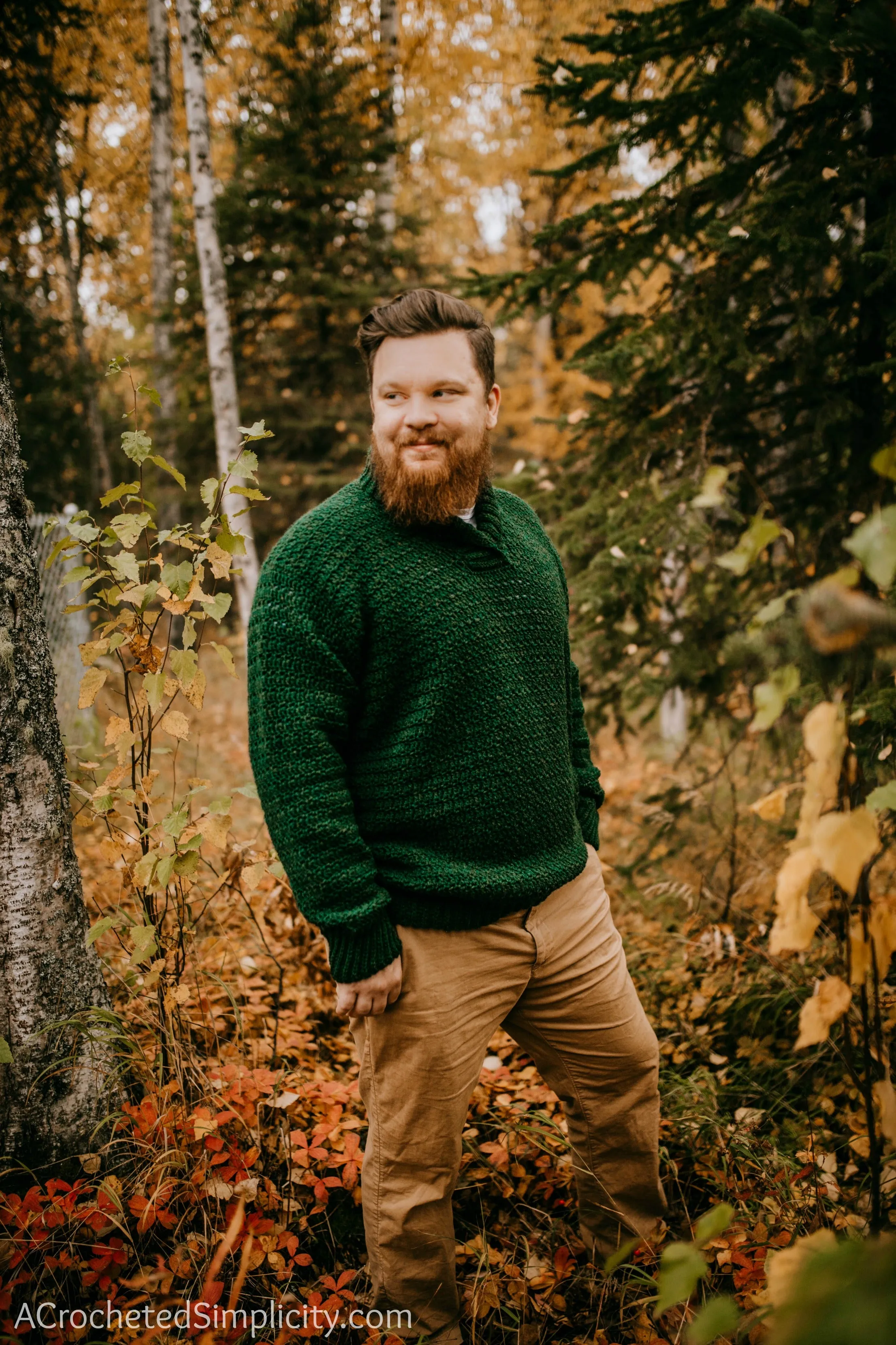 Crochet Kit - Brentwood Men’s Pullover