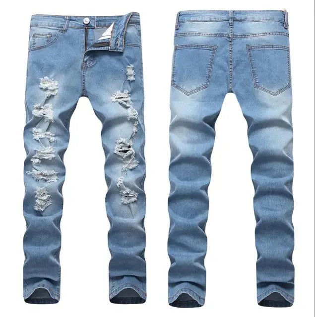 Designer Men's Ripped Jeans*