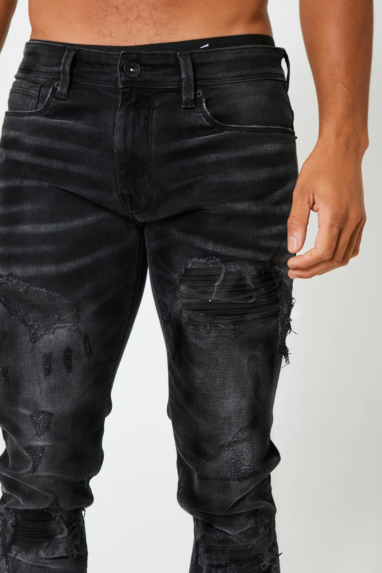 Devonshire Tapered Jean - Black