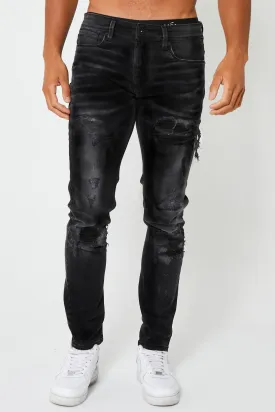 Devonshire Tapered Jean - Black