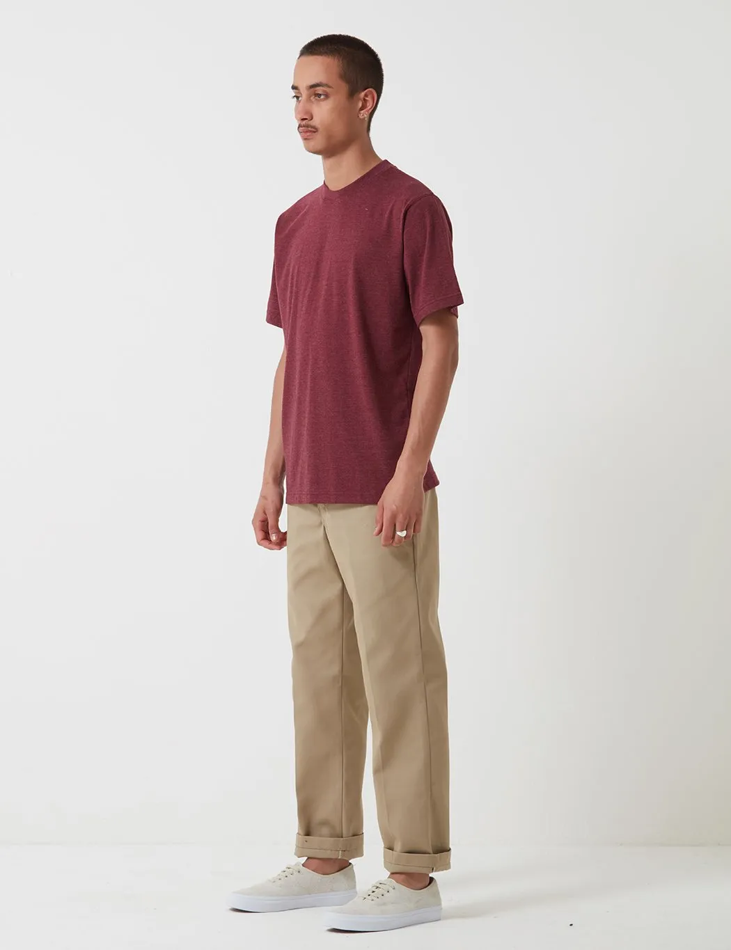 Dickies Hastings T-shirt - Heather Burgundy