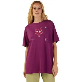 Fox Racing Withered OS SS T-Shirt Magnetic Purple