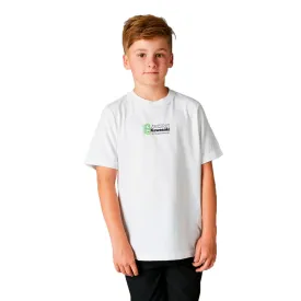 Fox Racing Youth Kawasaki Tee T-Shirt Optic White