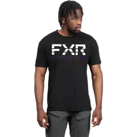 FXR Helium Premium T-Shirt Black/Purple