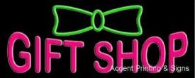 Gift Shop Handcrafted Real GlassTube Neon Sign