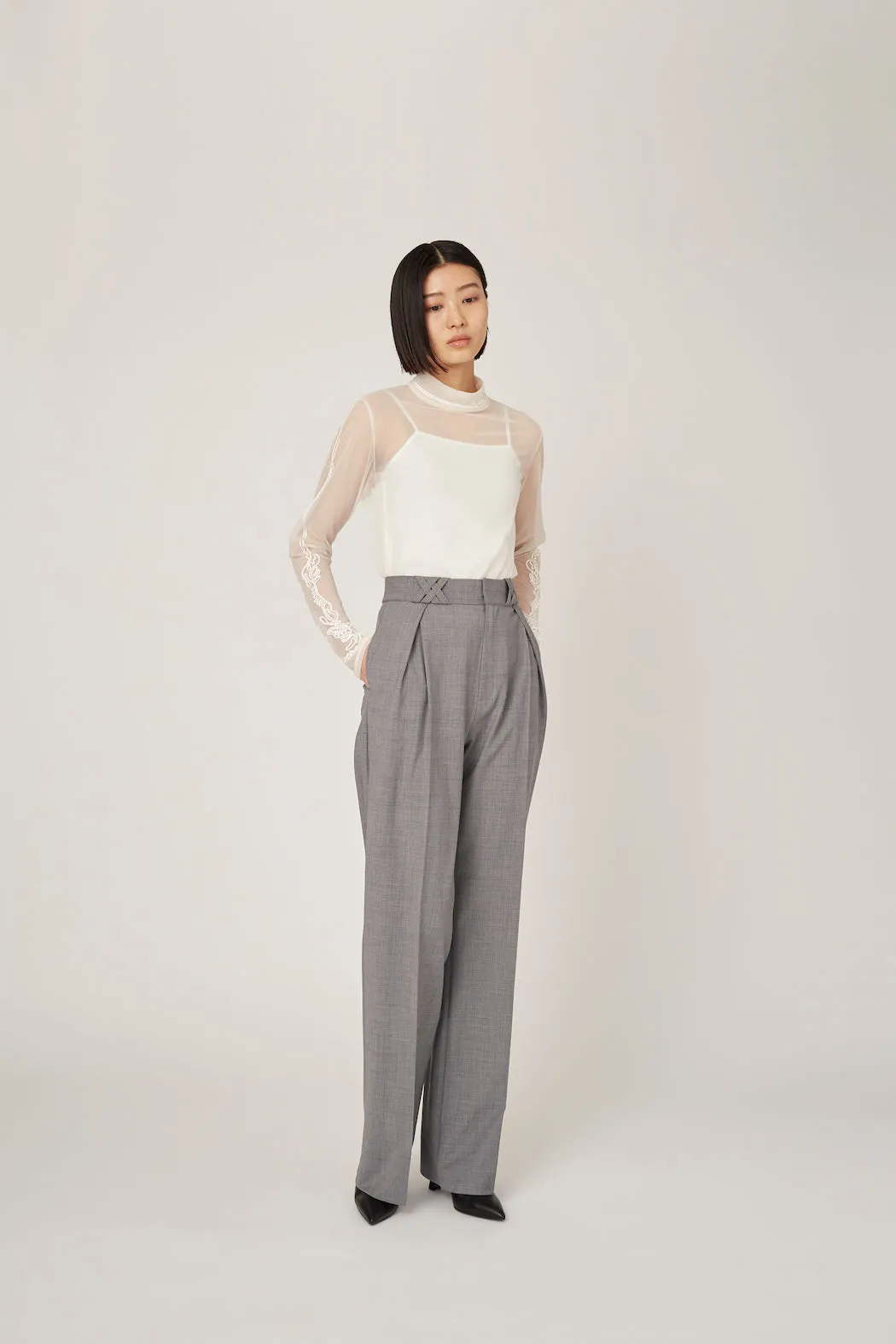 Ivy slacks (Gray)