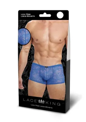 Lace King Lace Trunks M/l Blu