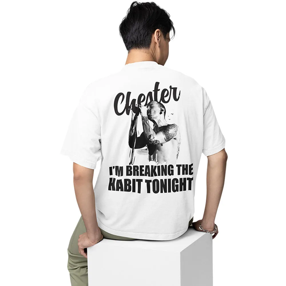 Linkin Park Oversized T shirt - Breaking The Habit