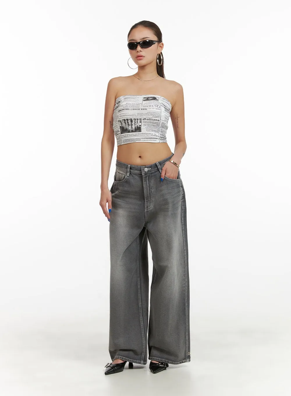 Low Rise Baggy Jeans CY431