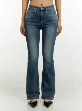 Low Rise Bootcut Jeans CY409