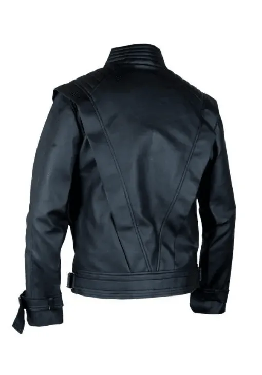 Michael Jackson Thriller Black Leather Jacket