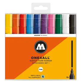 Molotow 227HS (10 Markers Kit) - Basic set 1