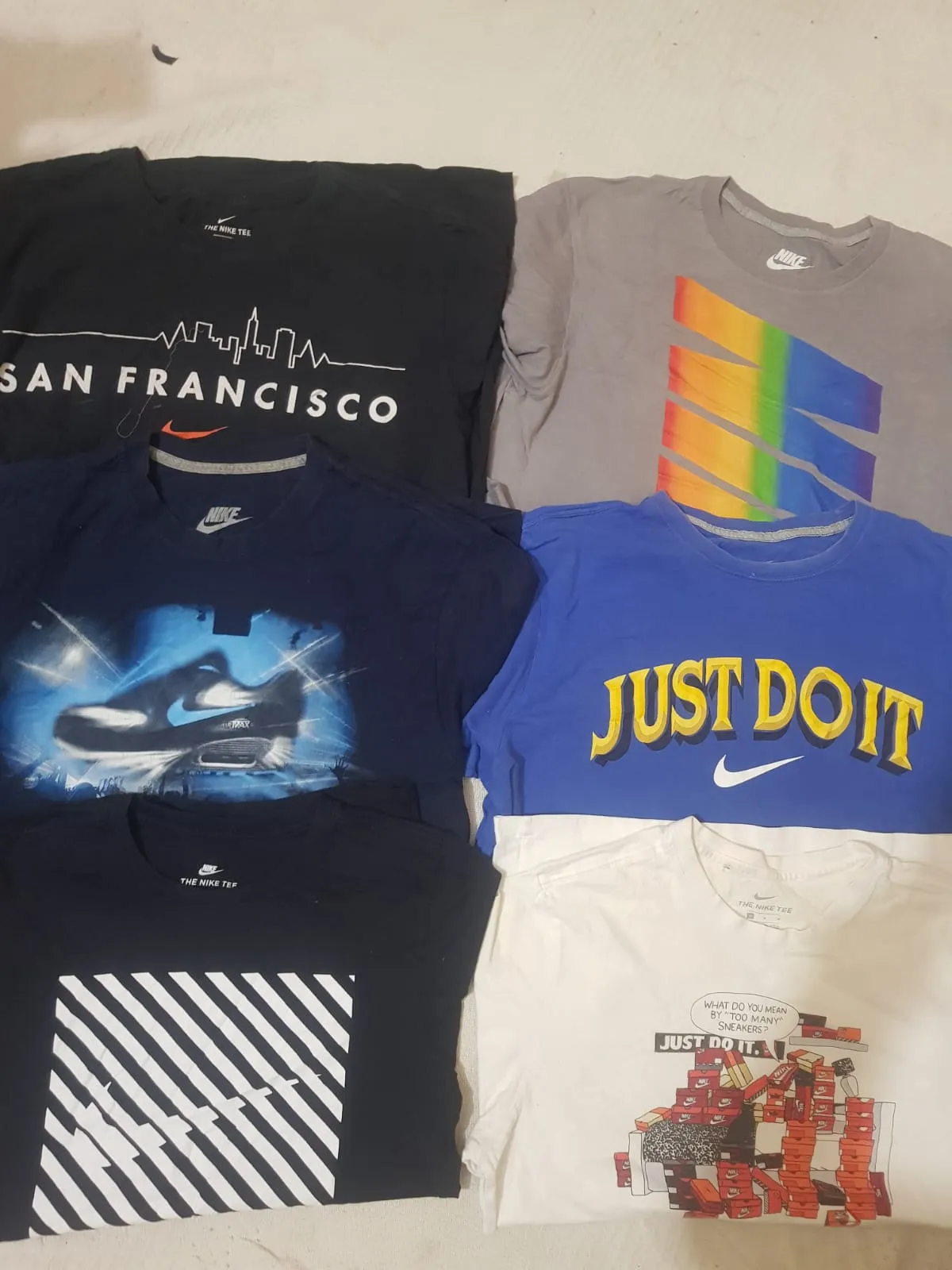 Nike T-shirts 8 Pieces