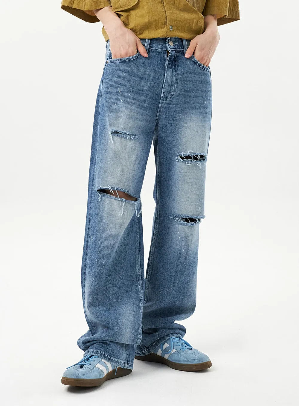 Ripped Jeans Unisex CU315