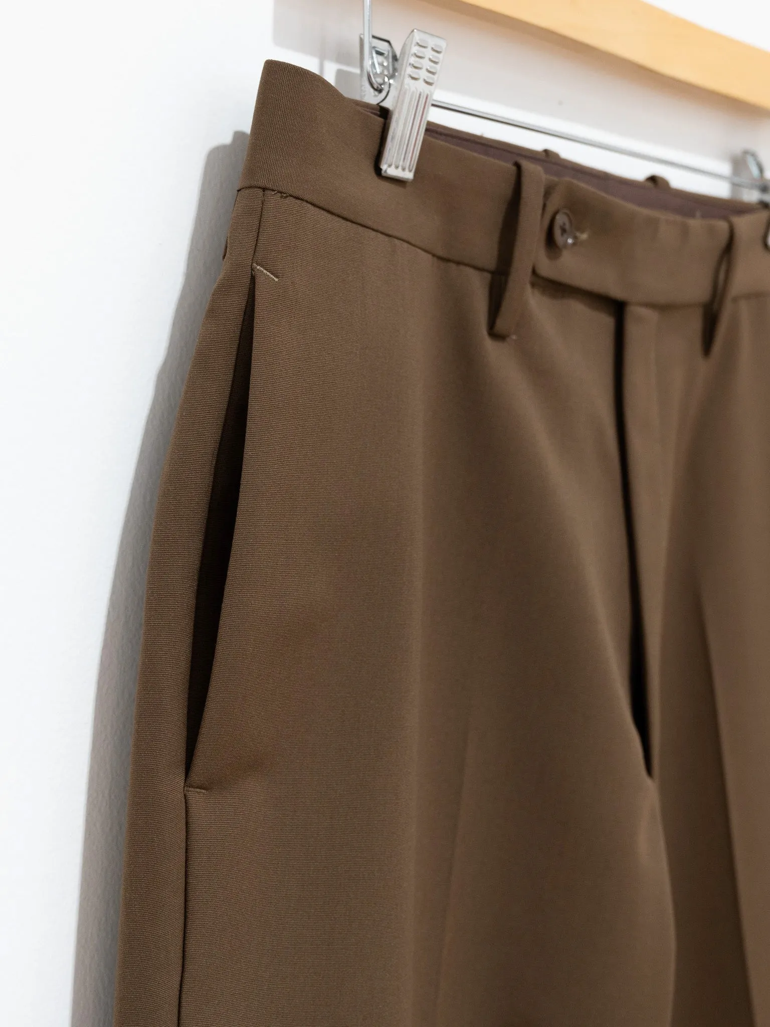 Semi Bootcut Slacks - Cocoa