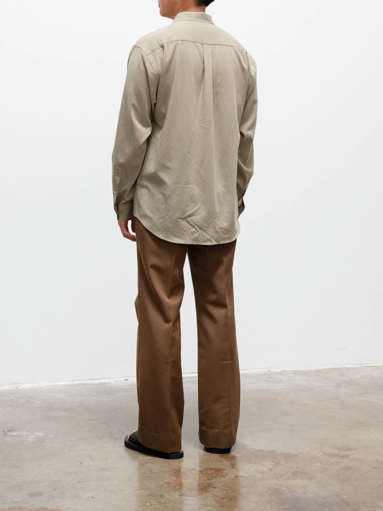 Semi Bootcut Slacks - Cocoa