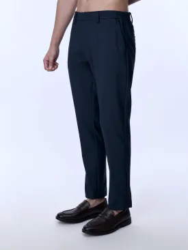 Soft Miracle Navy Tailored Trousers