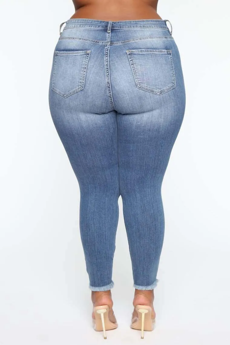 Stretch Ripped Women Plus Size Jeans Plus Size Jeans