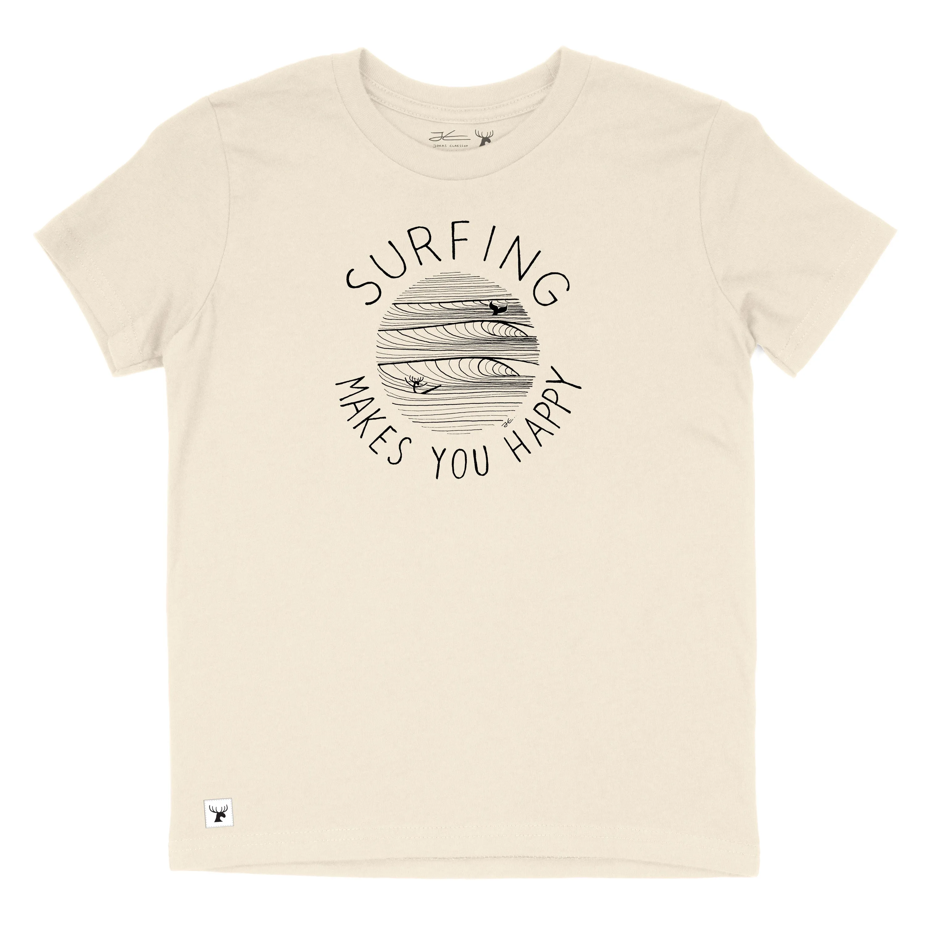 Surfing Makes You Happy Youth T-Shirt