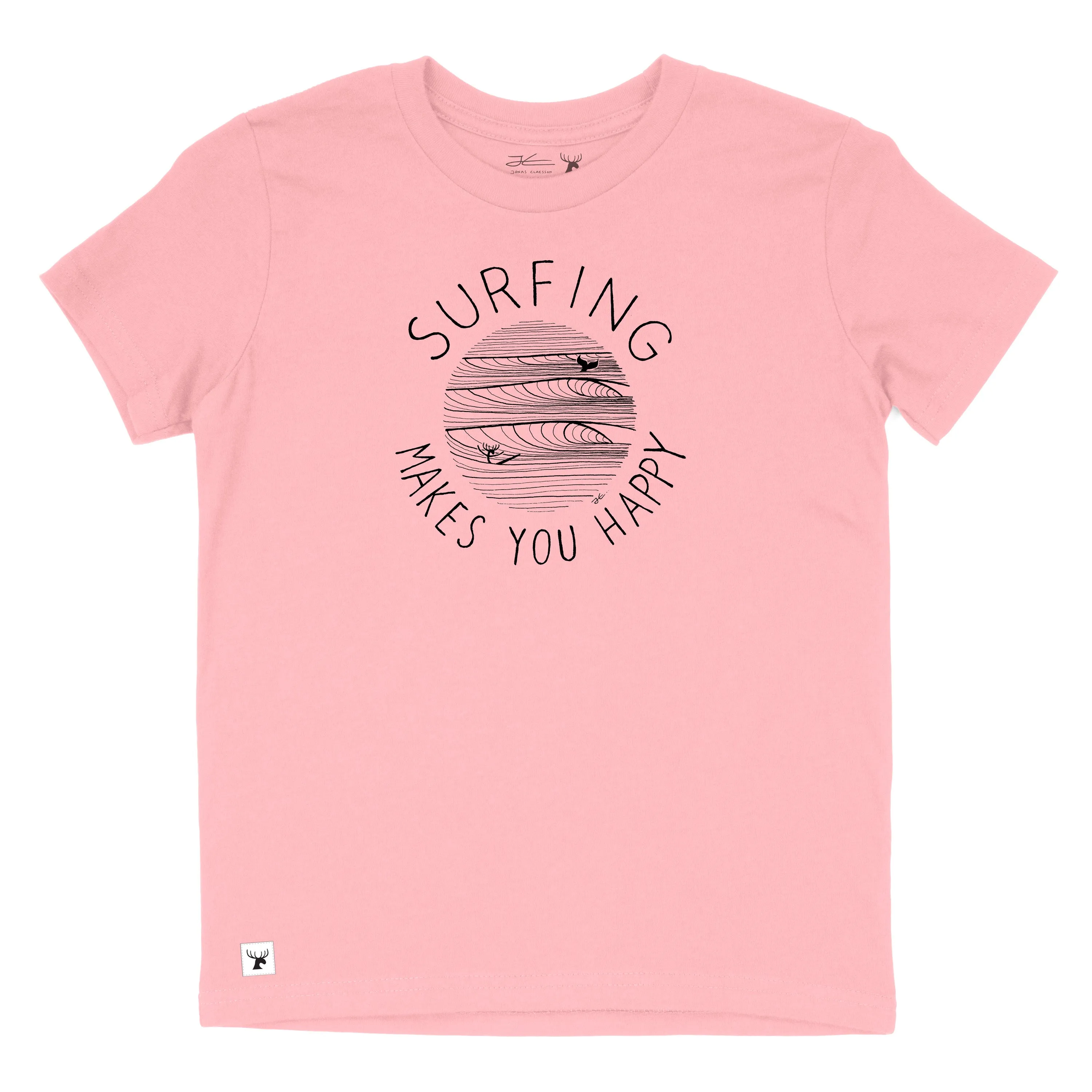 Surfing Makes You Happy Youth T-Shirt