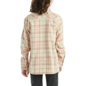 Youth Girls Long-Sleeve Flannel Button-Front Shirt - Malt